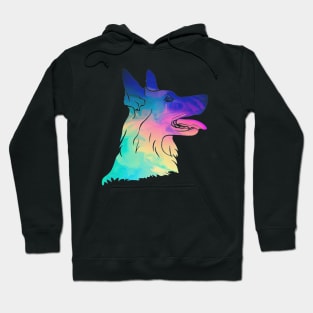 Psychedelic German Shepherd Hoodie